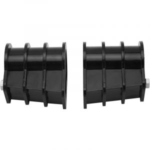 Ccykxa - 2 Pièces Boucle d'Échelle de Piscine Pièces Intégrées en Plastique Accessoires Escalator de Piscine Échelle Tampon Bride d'Échelle pour