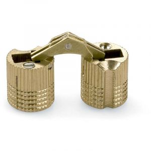 Charni&egrave;re ronde en laiton dissimul&eacute;e 16 - Charni&egrave;re &agrave; mortaise cylindrique dissimul&eacute;e