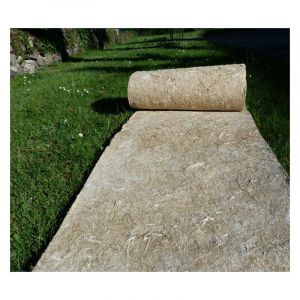 Direct Filet - Toile de paillage bio en Chanvre - 450g/m² Taille Rouleau: 0.88 x 10 m
