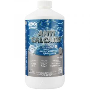 Anti Calcaire Piscine Et Spa - Bouteille 1 Litre - Anti Tartre - Anti Eau Laiteuse - Edg