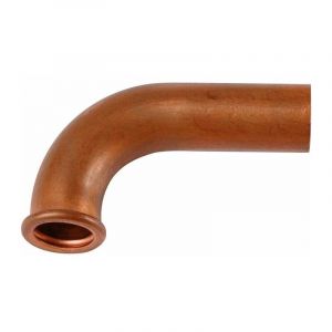 Douille cuivre coud&eacute; - Pour &eacute;crou f 3/8' - diam&egrave;tre 12 mm