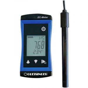 Greisinger G1409-L01 Appareil de mesure de la conductivit&eacute; conductivit&eacute;, particules dissoutes, temp&eacute;rature Y774422