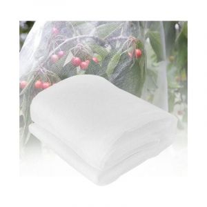 Cyslmuk - 3m x 6m Filet Anti Insecte,Filet Anti-Insectes pour Plantes,Filet de Jardin,Filet Anti Insectes Potager,Maille Fine Anti-Insecte en Maille