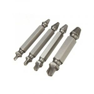 4PCS 1 2 3 Outil Plot 4 Double Faces Endommagés Extracteur à Vis de Déménageur