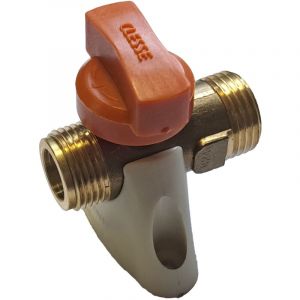 Robinet D'arr&ecirc;t Gaz Roai M20x150 37 Mbar Butane Propane S&eacute;curit&eacute; Gaz - Clesse