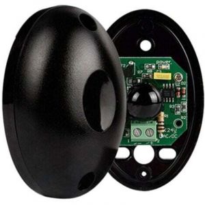 DC12-24V Cellule photo&eacute;lectrique infrarouge Capteur de faisceau automatique Porte de garage Obturateur D&eacute;tecteur d'obstacle Alarme 1 paire (&eacute;metteur