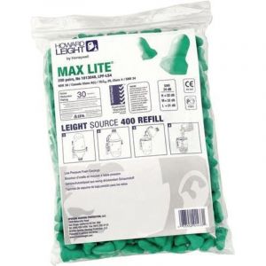 Howard Leight - Geh&ouml;rschutzst&ouml;psel maximum lite refill LS400 EN352:2020 snr 34 dB 200PA/Pk.