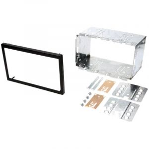 Kit Facade Autoradio compatible avec Citroen Mercedes Peugeot Renault Seat Skoda Suzuki vw Volvo 185x115x103mm