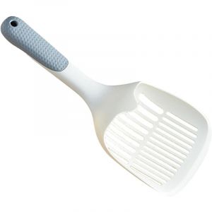 CCYKXA Pelle &agrave; Liti&egrave;re pour Chat en PP avec Support, Outil en Plastique Solide pour Le Nettoyage de la Liti&egrave;re, Grande Taille avec Trous de Pr&eacute;cision