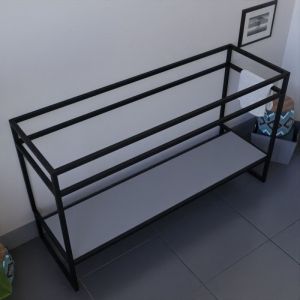 Meuble salle de bain sous plan vasque STRUCTURA 140 cm-