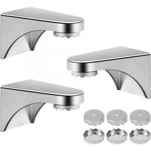 Lot de 3 Porte Savon Aimant&eacute; Support Porte Savon Magn&eacute;tisme Adh&eacute;sif Ionx Porte Savon Aimant&eacute; avec Magn&eacute;tisme Ionx Support Savon Aimant&eacute; pour Salle de