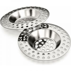 Ulisem Kitchen Helpis Filtre 14g, Lot de 2, pour Tous Les DRAINS, Filtre Cuisine, Filtre , Grille a, bonde Baignoire, Filtre Douche, Grille Cuisine,