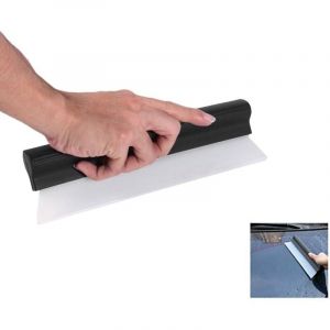 Raclette &agrave; eau en silicone, raclette de voiture, raclette de douche, essuie-glace de voiture avec poign&eacute;e antid&eacute;rapante pour fen&ecirc;tre de salle de