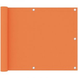 Bonnevie - Brise vue pour balcon - Brise vent Écran de jardin Orange 75x500 cm Tissu Oxford BV430050