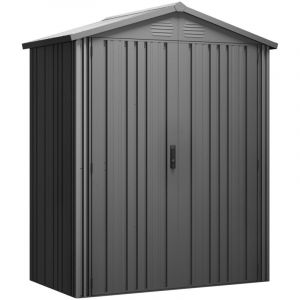 Hoggar - Abri Pioneer Y20 - 1,14m&sup2; - Abri ext&eacute;rieur m&eacute;tallique - Construction IronCore&reg; - Portes premium - Anti-corrosion - 10 ans de garantie