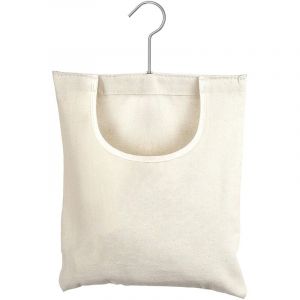 Panier Pince &agrave; Linge a Suspendre, Panier Epingle a Linge en Toile, 32 x 27cm Sac &agrave; Pince &agrave; Linge Suspendu, Sac de Rangement de Rotatif &agrave; 360 Degr&eacute;s,