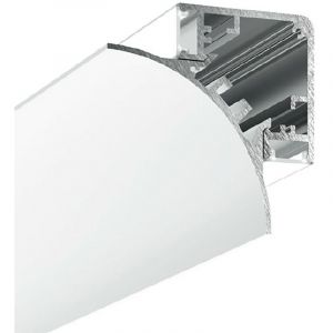 Applique moderna top light eclipse 1194 bi a fu e27 led vetro lampada parete sfera globo