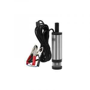 Memkey - 12V Pompe Carburant, Pompe Vidange Eau (huile, diesel voiture de transfert ou ravitaillement) pour auto Camping-car, Caravane, Grand engin
