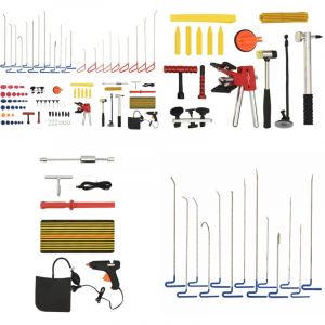 Kit d'outils de d&eacute;bosselage sans peinture 89 pcs - D&eacute;bosselage Auto - Outils De D&eacute;bosselage - Kit De D&eacute;bosselage - R&eacute;paration De Bosses - R&eacute;paration