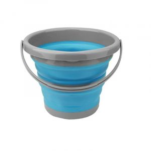 Shining House - Seau Pliable - Seau Portatif Usage Int&eacute;rieur et Ext&eacute;rieur - Rangement R&eacute;tractable Id&eacute;al pour Camping P&ecirc;che M&eacute;nage Lessive Jardinage