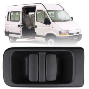 Serrure de poignée de porte Poignée de porte extérieure pour Renault Poignée de porte coulissante extérieure côté passager Poignée de porte