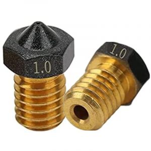 2pcs accessoires de coul&eacute;e de roche volcanique 3D E3D - 1.0 / 1.75mm coul&eacute;e 1.75mm Ender3 Pro CR10/S