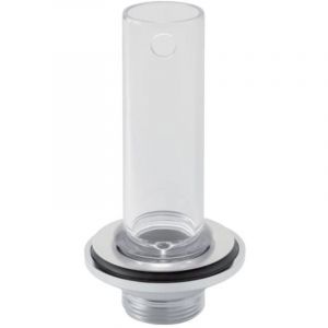 Geberit robinet de vidange 240648001 2000 2000 /4", avec tube vertical, pour siphon de lavabo à encastrer