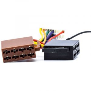 Adaptateur connecteur radio ISO cube pour Mitsubishi (20 broches)