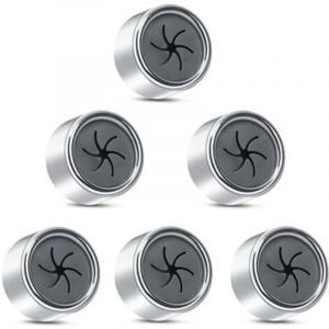 42mmx23mm Lot de 6 Porte Torchons, Crochet Torchon Cuisine, Accroche Torchon Ronds pour Cuisine, Salle de Bain et Maison, Accroche Serviette Cuisine,