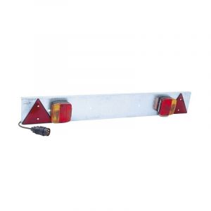 Turbocar - spotlight kit de signalisation - plaque de signalisation pour porte vélo acier galvanisé 1M - longueur alimentation : 4M - conti