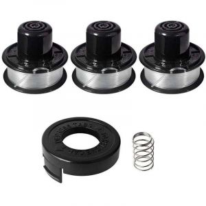 A6226 Bobine de fil compatible avec Black et Decker ST4400 ST4500 ST5000 GL250 GL310 GL360 GL360SB, bobine fil coupe bordure pour black et decker