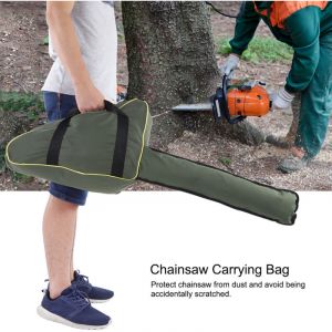 Treetalk - Sac de tronçonneuse, sac de transport de tronçonneuse sac portatif en tissu Oxford imperméable robuste pour bûcheron