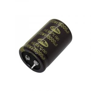 Condensateur électrolytique 15000uf 35v 105º 30x45mm 15000mf35v105/2pin