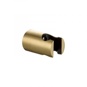 Support De Pommeau De Douche Doré, Support De Douche À Main Rond en Laiton Massif, Support De Douche Support De Baguette De Douche pour Pulv