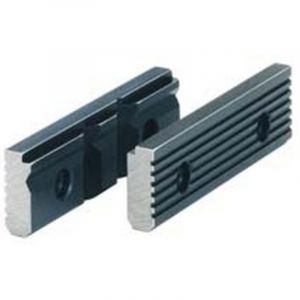 Mors &agrave; prismes et mors normaux type sbo pour &eacute;tau machine rb/rs/uz, Pour taille : 4, Larg. : des mors 160 mm