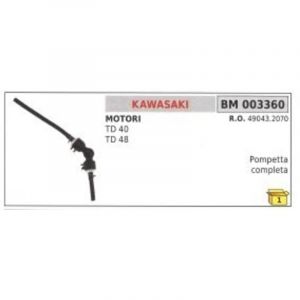 Appr&ecirc;t m&eacute;lange essence KAWASAKI TD40 TD48 d&eacute;broussailleuse 49043-2070