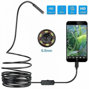 Endoscope sans fil 1080p Hd Wifi Endoscope Cam&eacute;ra d'inspection