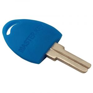 Clé passe-partout pour serrure monopoint 138 - clé plate en acier - SYNBIOZ