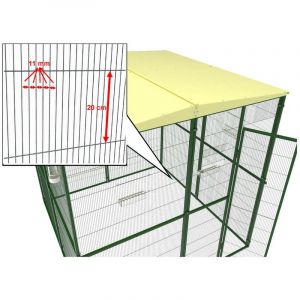 Voli&egrave;re du jardin pour petits oiseaux IMOR&reg; du 4m avec porte.