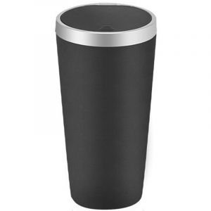 Poubelle de Voiture avec Couvercle, Porte-gobelet de Poubelle de Voiture, Mini Poubelle Durable, Organisateur de Petite Voiture, Poubelle,