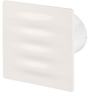 Awenta - Ventilateur salle de bain extracteur d'air minuterie 125mm Ecru abs