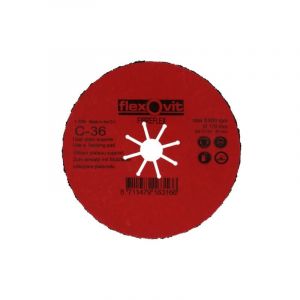 Disque abrasif appliqué fibreflex - Ø180 mm - Grain 36 Flexovit