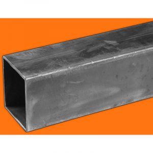 Tube carr&eacute; en acier - 45x45mm et 2mm d'&eacute;paisseur - Longueur de 1M90 (190cm).