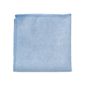 Lavette microfibre Pro, coloris bleu, dimensions 40,60 x 40,60 cm Rubbermaid