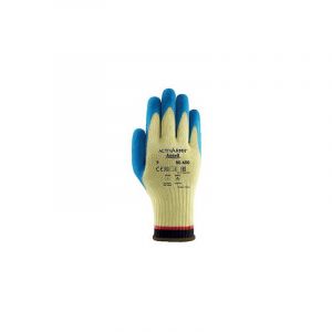 Gant Kevlar ActivArmr® 80-600 bleu/jaune taille 10 Ansell