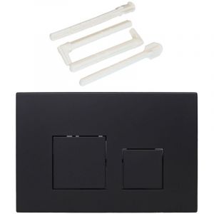 Plaque de commande WC suspendu – Compatible Geberit Sigma 20, UP300 & UP320 – Plaque de déclenchement Geberit pour chasse d’eau double, silencieuse,