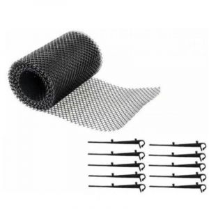 Accessoire pour gouttière--Grillage protège-gouttière