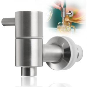Robinet Distributeur Boisson Remplacement, Robinet pour Fontaine &agrave; Eau en Acier Inoxydable, Robinets Fontaine a Punch pour la Maison et la F&ecirc;te