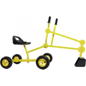 AXI - Dean Pelleteuse Jouet Pelleteuse Jouet Extérieur pour le bac à sable Montage Facile et rapide couleur Jaune et Noir Jouet pelleteuse pour