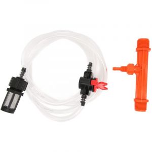 Sjlerst - Injecteur d'engrais Venturi, kit de dispositif d'irrigation de jardin Injecteur d'engrais G3 / 4 + interrupteur + filtre + tube d'eau